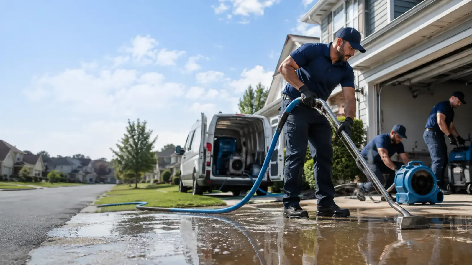 Flood Damage Restoration in Le Roy, IL